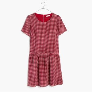 MADEWELL Silk Ascot Tile Dress